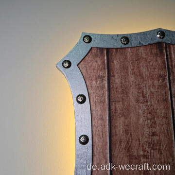 Medieval Shield Dekorative Wandleuchte LED Wandleuchten